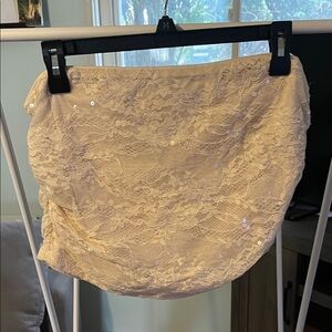 Wild Fable Cream Lace Blouse